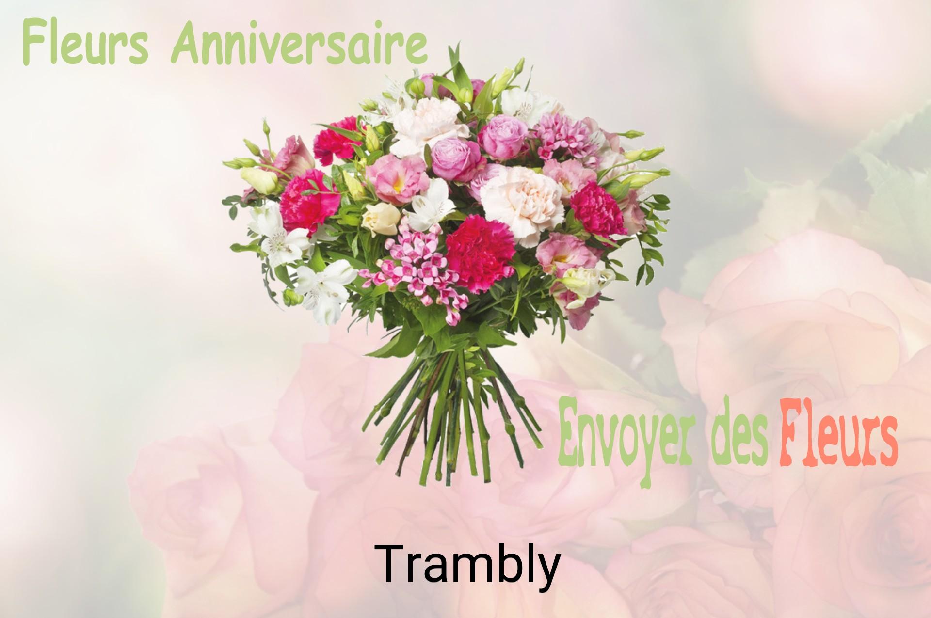Bouquet de fleurs d’anniversaire livré à Trambly